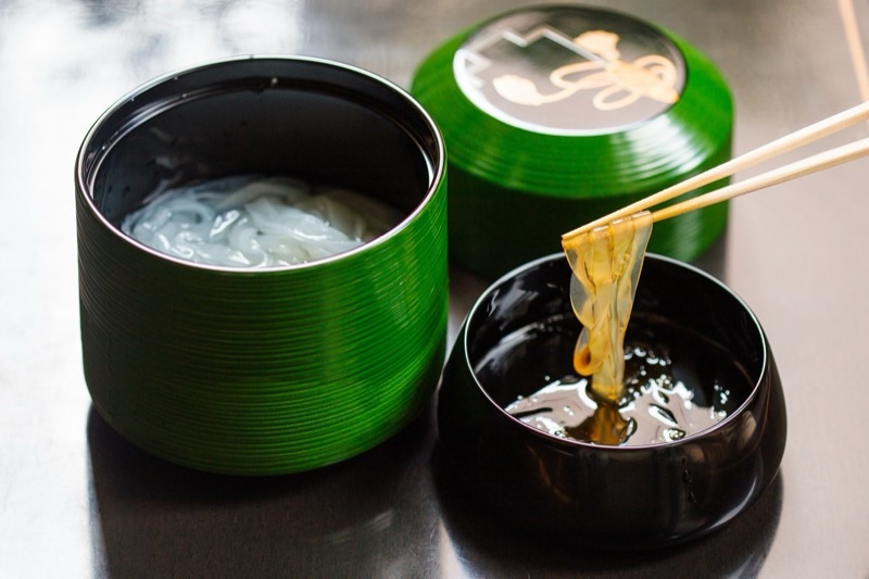 Kagizen Yoshifusa Gion Honten in Gion — An exquisite confectionery shop and tea house renowned for its beautifully craft