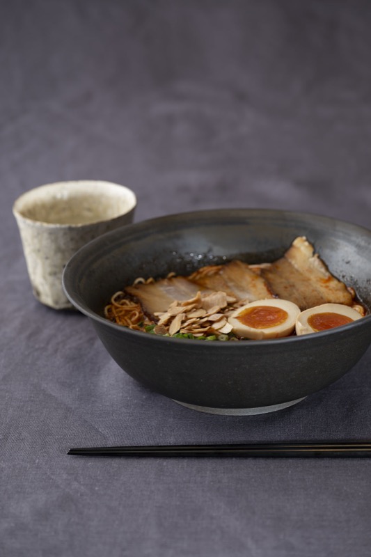 Fukuchan Ramen bowl near Nijo Castle Kyoto