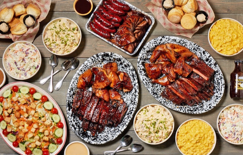 Lucille's Smokehouse Bar-B-Que in Green Valley Ranch (Henderson) — Lucille's offers a lively, family-friendly atmosphere with a broad menu of South