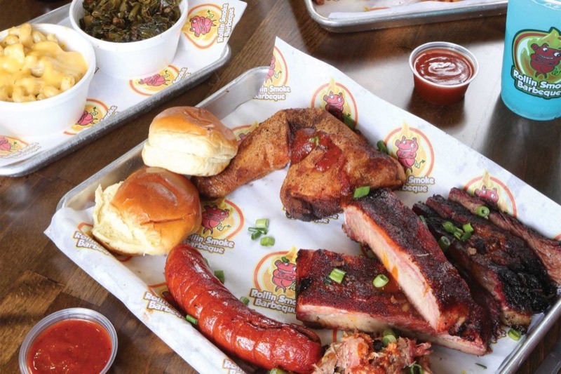 Rollin Smoke Barbeque in Fort Apache — Bringing the taste of Kansas City to Las Vegas, Rollin Smoke offers a menu full 
