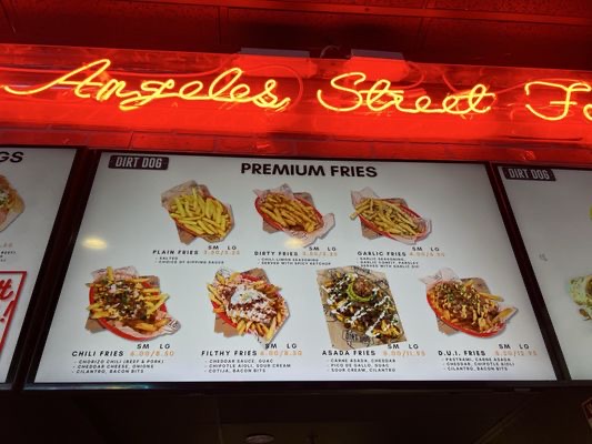 Dirt Dog in Arts District — Dirt Dog elevates the humble hot dog into a gourmet street food experience with 