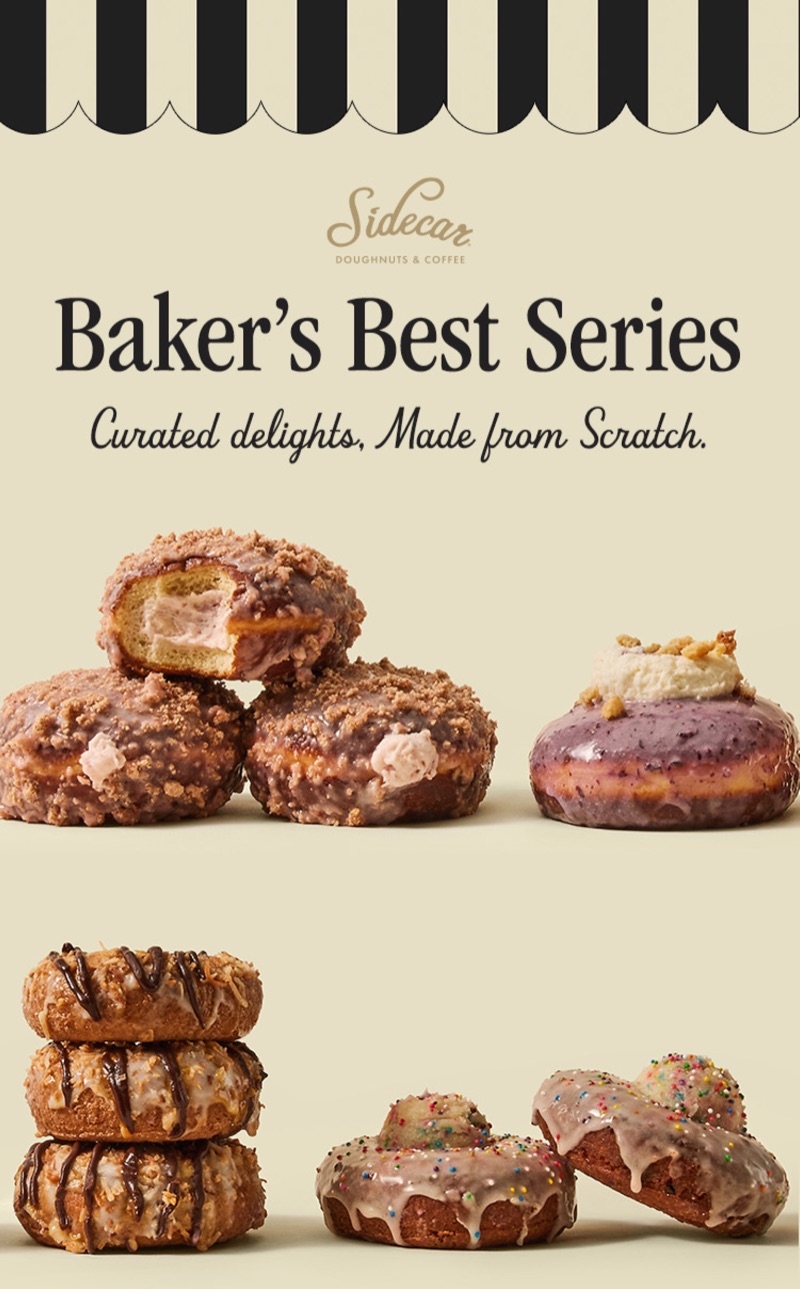 Sidecar Doughnuts & Coffee in Southwest — Sidecar Doughnuts & Coffee prides itself on making all its donuts fresh every ho