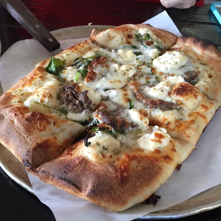 Naked City Pizza in Paradise Rd — Naked City Pizza brings a taste of Buffalo, NY, to Las Vegas with its distinct B