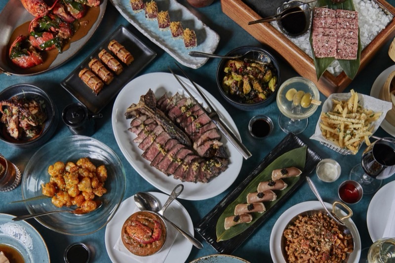 Catch in The Strip (ARIA Resort & Casino) — Catch offers a vibrant, celebrity-hotspot vibe with a globally inspired seafood 