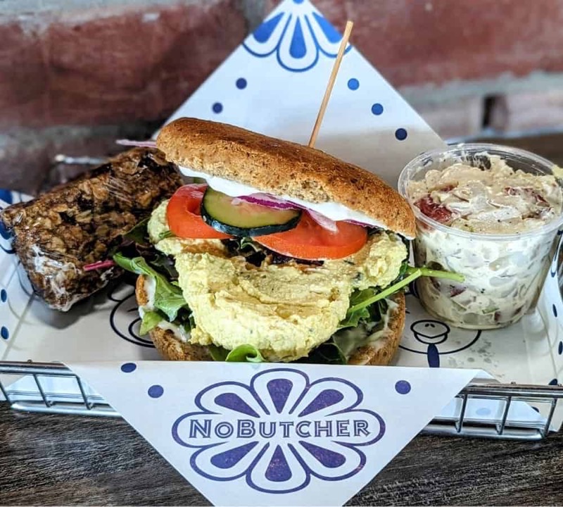 NoButcher in Spring Valley — NoButcher brings a unique deli concept to the vegan scene, offering house-made p
