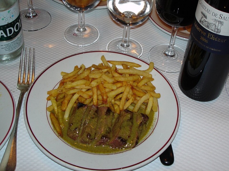Classic steak-frites