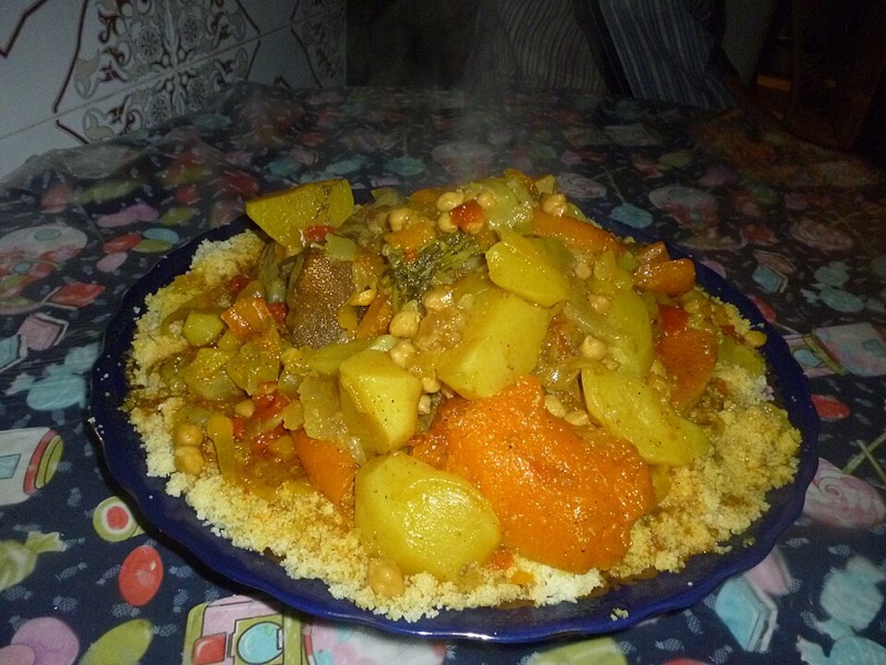 Moroccan couscous royal