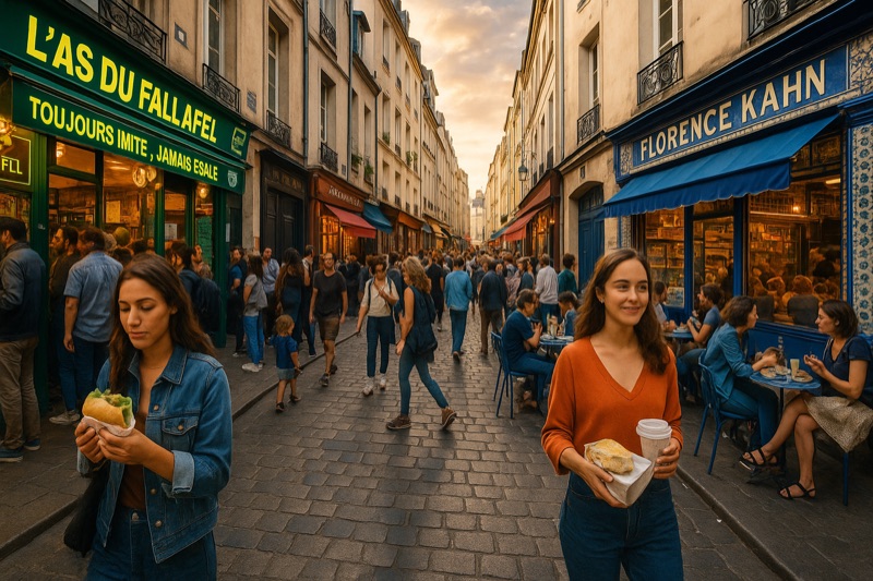 Florence Kahn in 24 Rue des Écouffes