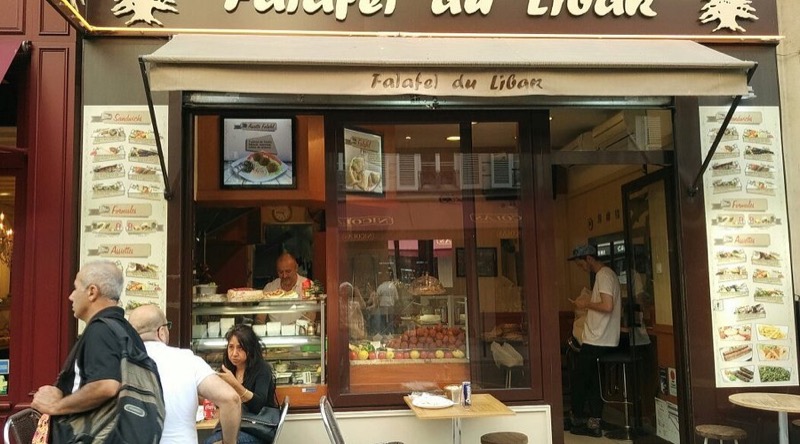 Oh Falafel du Liban, Rue Saint-Antoine near Place des Vosges