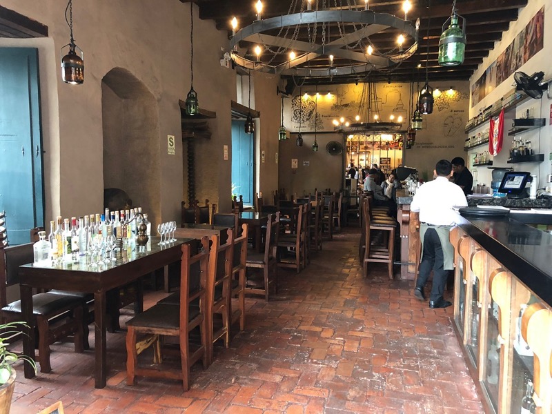 Museo del Pisco near Plaza Mayor, Lima