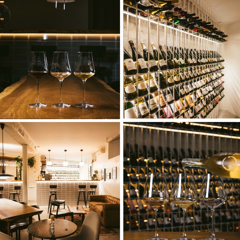 Black Sheep Lisboa natural wine bar on Praça das Flores, Lisbon