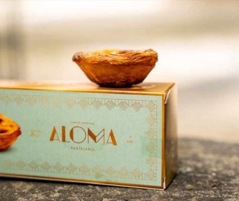 Pastelaria Aloma pastel de nata in Lisbon