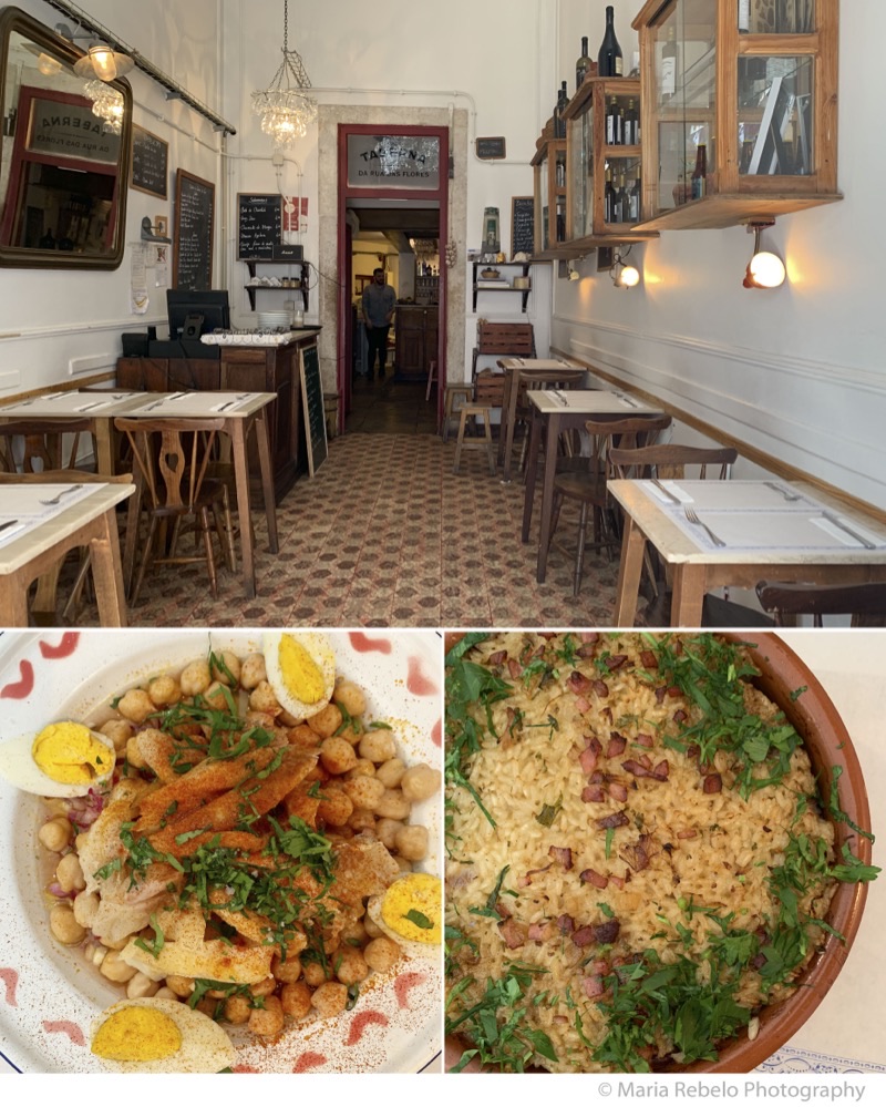 Taberna da Rua das Flores in Chiado — This charming, bustling 'taberna' offers a daily changing menu of traditional Po