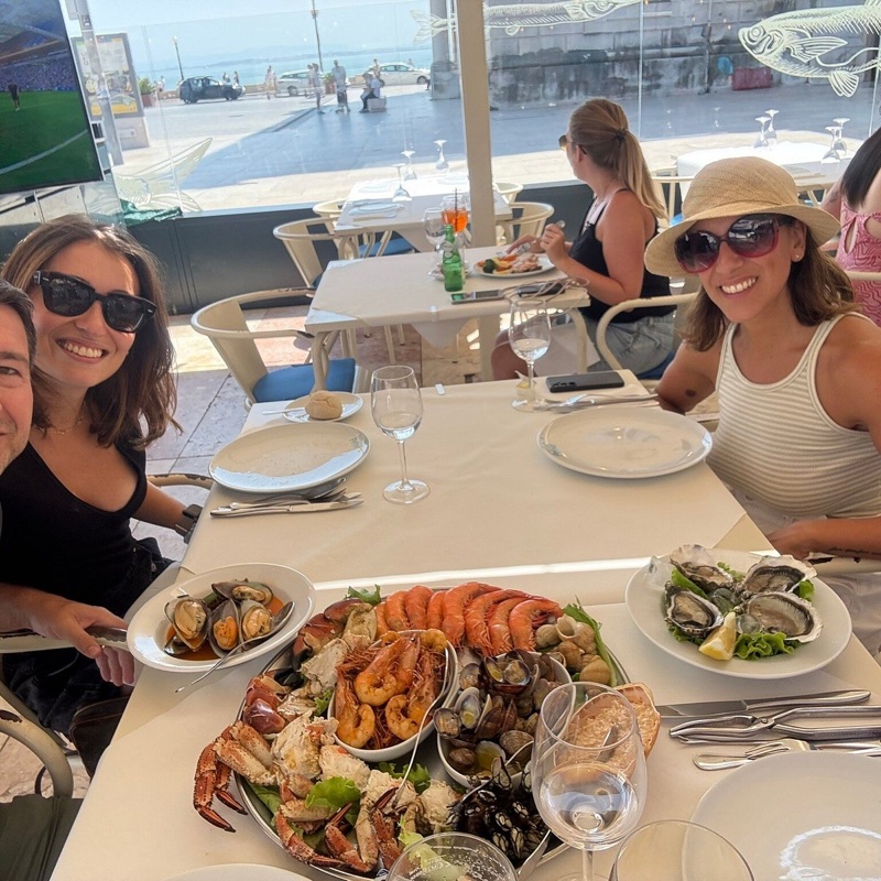 A Baía seafood restaurant in Lisbon