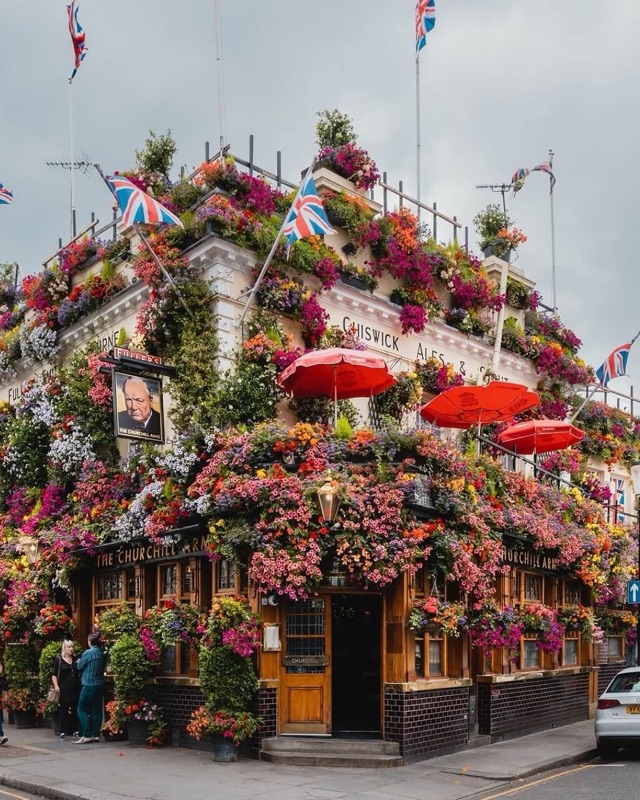 The Churchill Arms in London