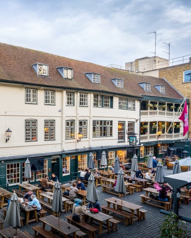 The George Inn in London