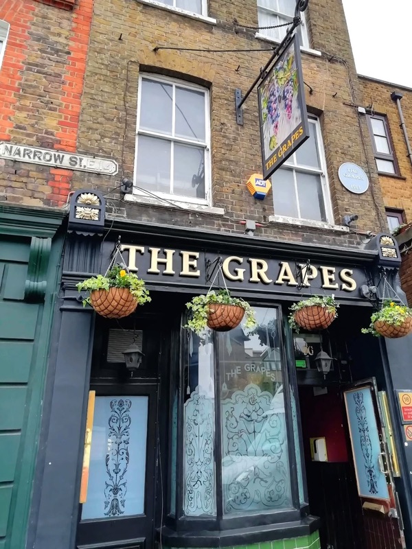 The Grapes in London