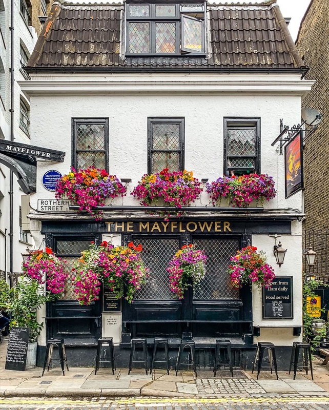 The Mayflower in London