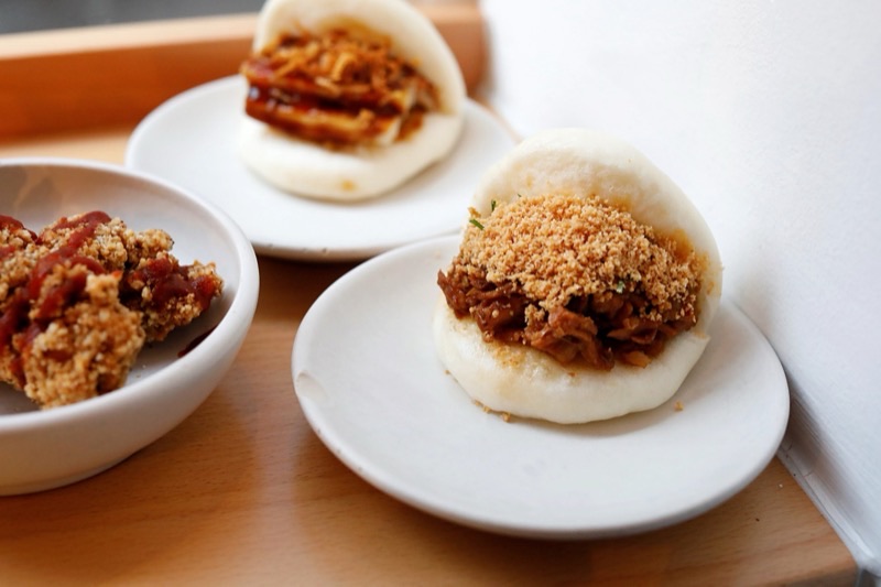 Bao Soho in Soho — Bao Soho serves up fluffy Taiwanese steamed buns and small plates in a minimalis