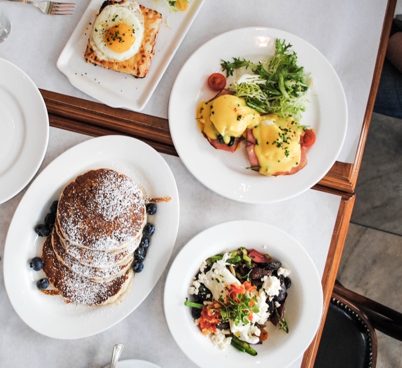 Bottega Louie in Downtown LA — Bottega Louie is a grand, bustling restaurant, gourmet market, and patisserie in