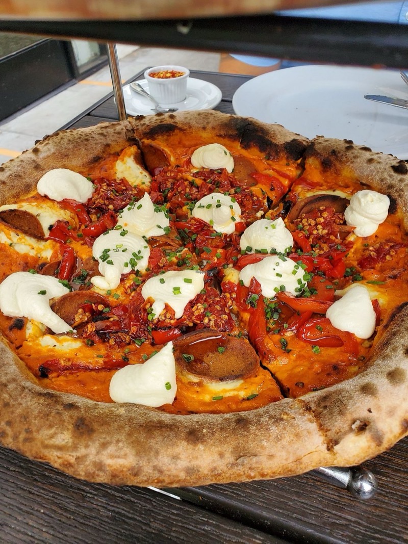 Pura Vita Pizzeria & Wine Bar in West Hollywood — Pura Vita offers a unique take on Italian cuisine with a fully plant-based menu,