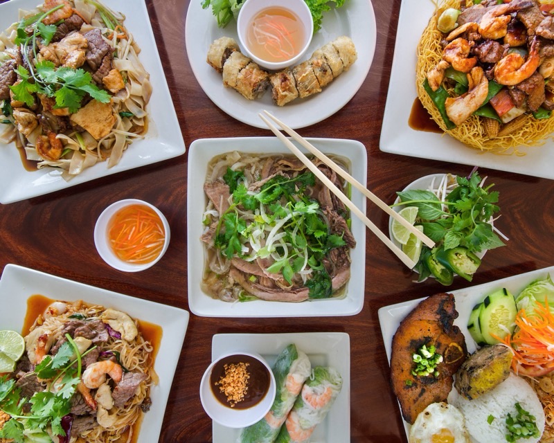 Au Lac in Downtown LA — Au Lac offers a unique vegan dining experience, blending Vietnamese and Asian fu