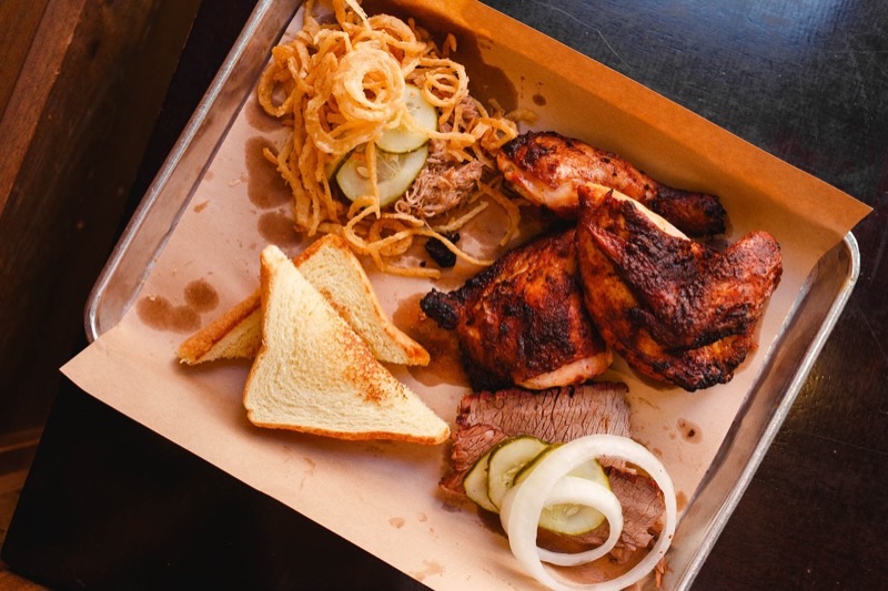 Doc Crow's Southern Smokehouse and Raw Bar in Downtown — Doc Crow's elevates the BBQ experience with an upscale setting and a refined men