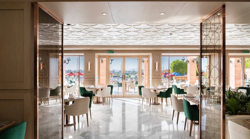 Sonesta St. George hotel Nile-view dining in Luxor