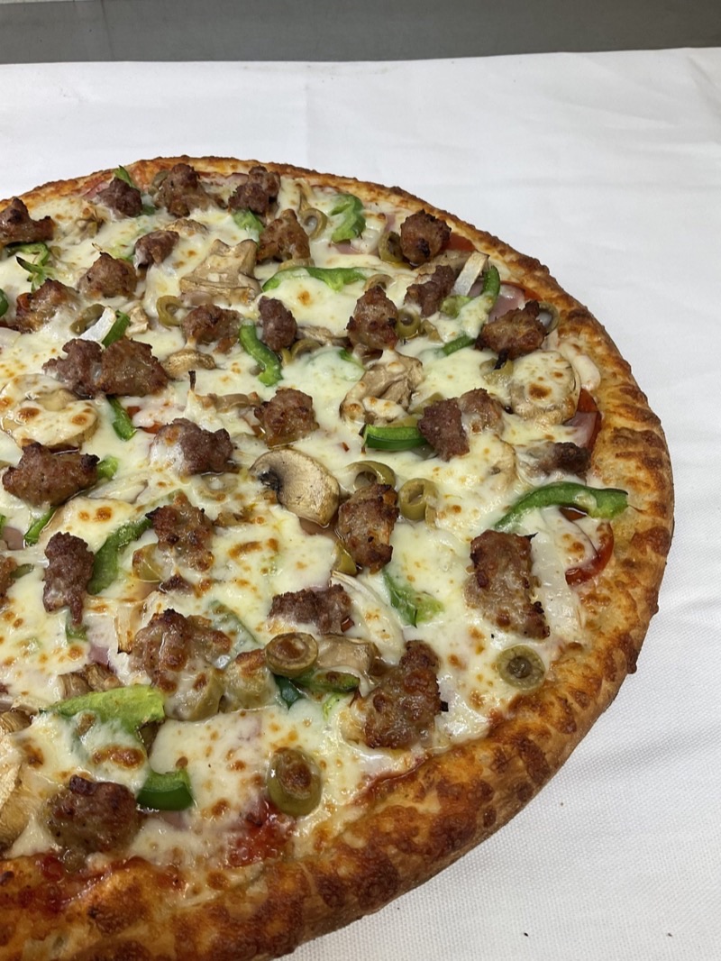 Benito's Pizza in Regent (Near UW Campus) — Benito's Pizza is a long-standing Madison favorite, serving up classic American-