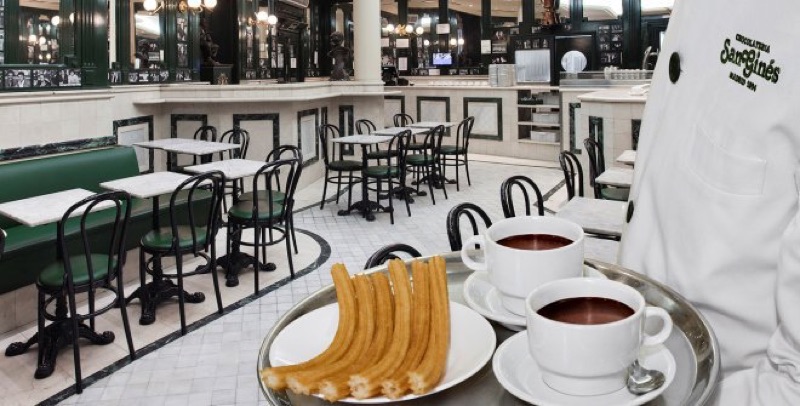 Chocolatería San Ginés in Madrid