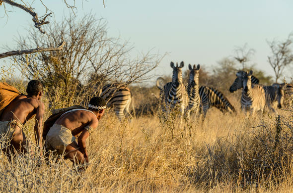 Bushman Cultural Walks with San Guides in Makgadikgadi Pans area, near Gweta