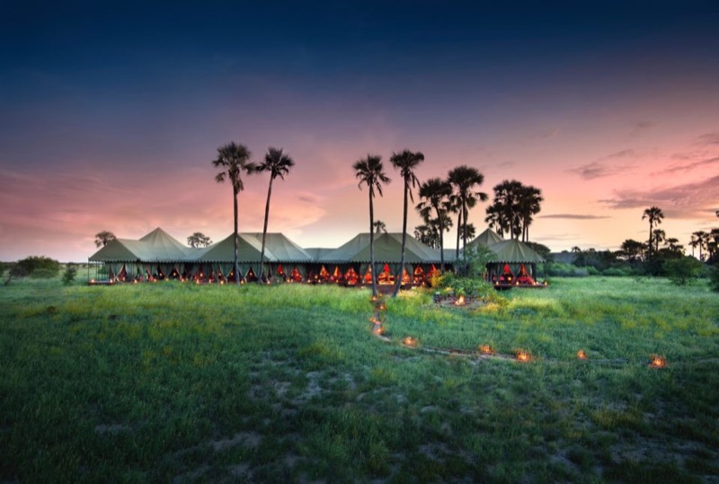 Jack's Camp in Ntwetwe Pan, near Gweta