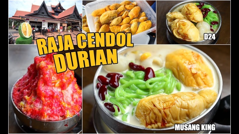 Raja Cendol Taming Sari durian cendol in Malacca