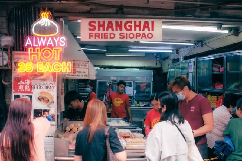 Shanghai Fried Siopao in Manila