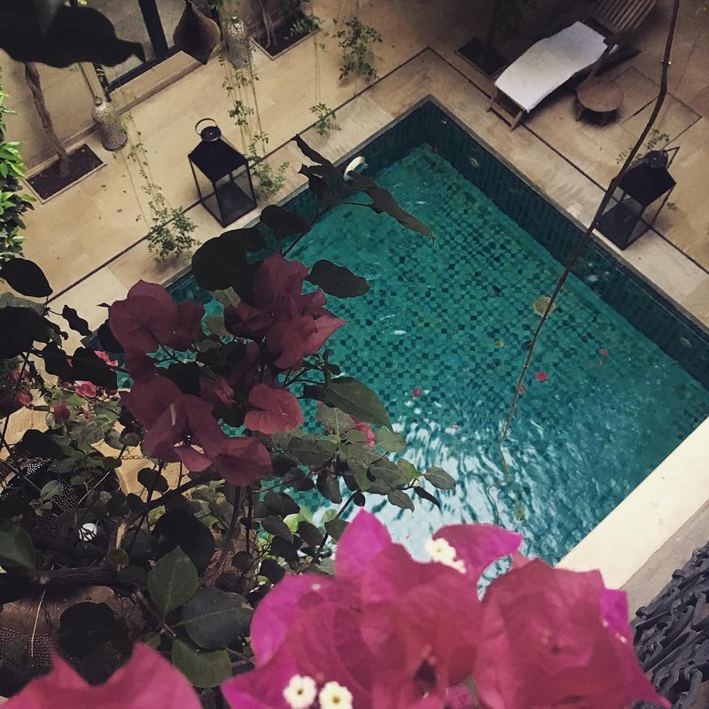 Le Bain Bleu in Medina, Marrakech