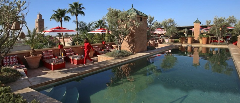 El Fenn modern riad in Marrakech