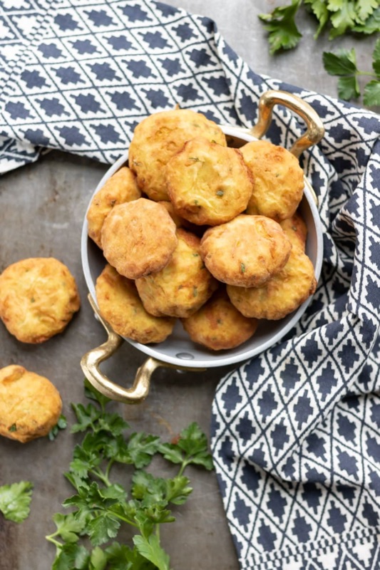 Maakouda (potato fritters) stall in the Medina