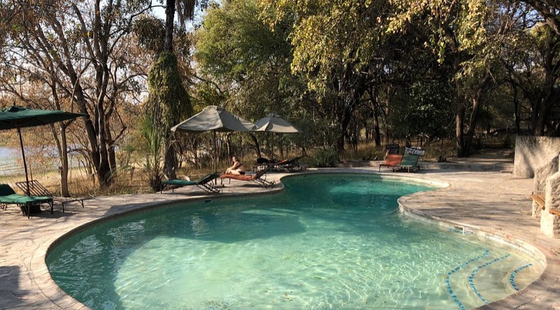 Audi Camp Backpackers in Thamalakane River, 12km from Maun centre