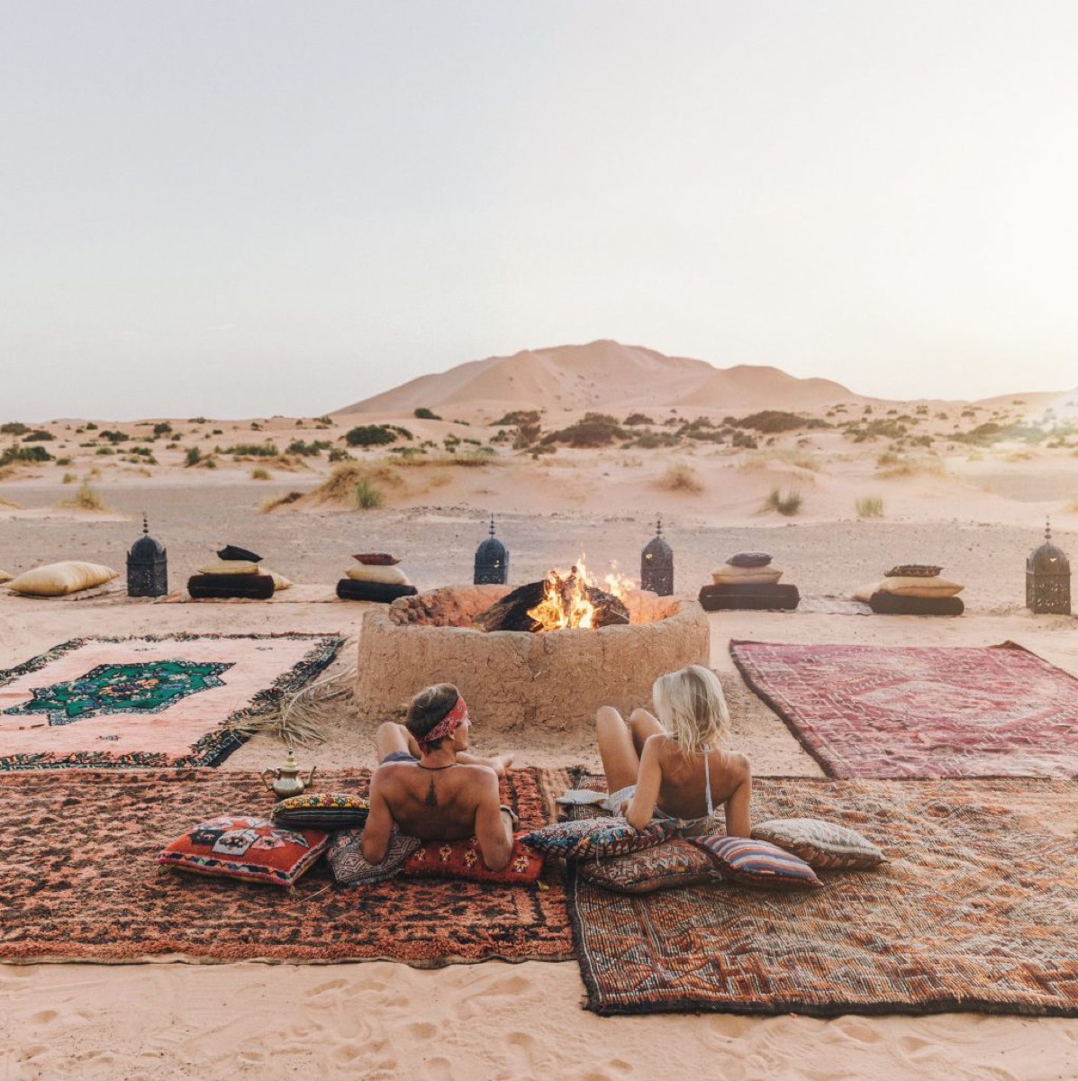 Kam Kam Dunes luxury desert camp in Merzouga