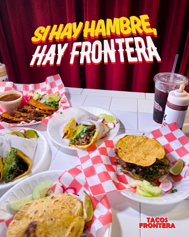 Tacos Frontera in Mexico City