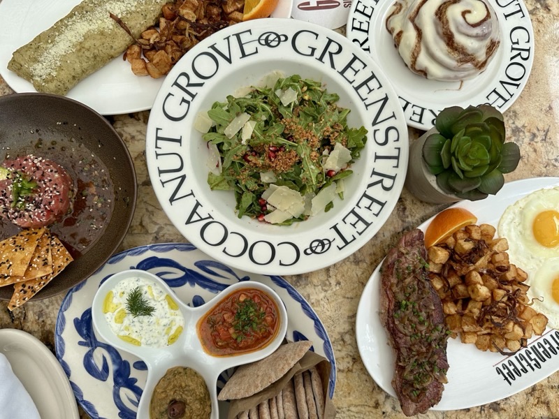 Greenstreet Cafe in Coconut Grove — Nestled in the charming Coconut Grove, Greenstreet Cafe is famed for its expansi