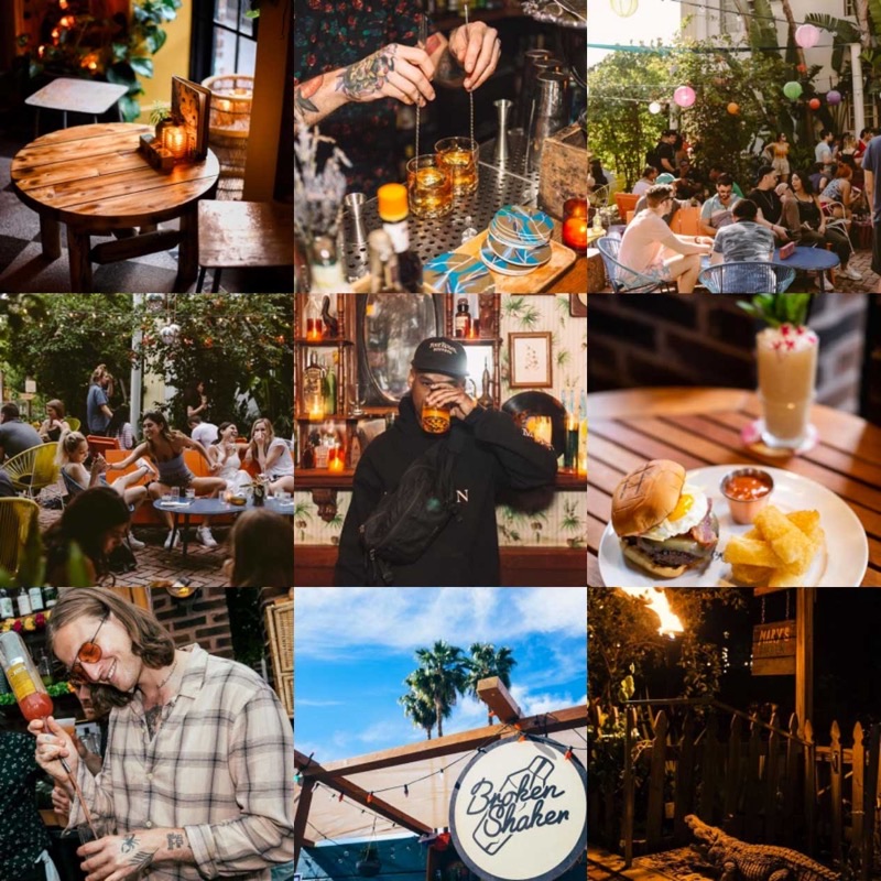 The Broken Shaker at Freehand Miami in Mid-Beach — An oasis in Mid-Beach, The Broken Shaker is famous for its creative, garden-insp