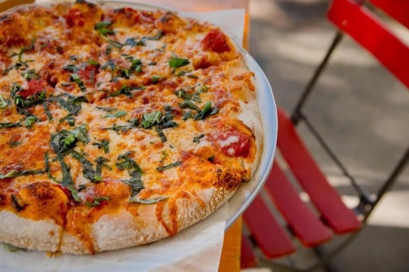 Andiamo Brick Oven Pizza in Midtown — A Miami staple since 2001, Andiamo offers hearty, classic brick-oven pizzas with