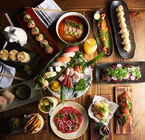 Pubbelly Sushi in South Beach — Known for its inventive rolls and playful approach to Japanese cuisine, Pubbelly