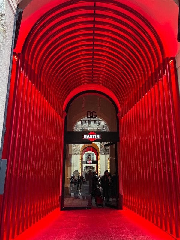 Bar Martini by Dolce & Gabbana in Milan