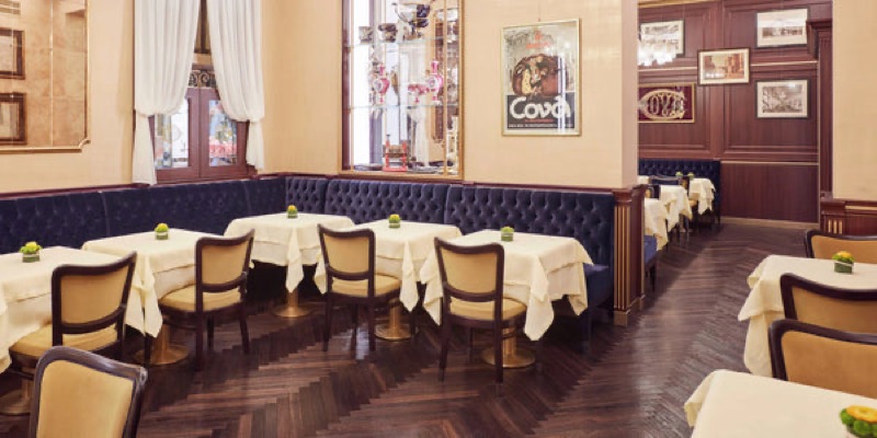 Cova Montenapoleone in Milan