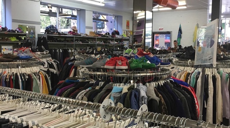 Buffalo Exchange in Uptown — Buffalo Exchange is a national chain with a strong local following, specializing