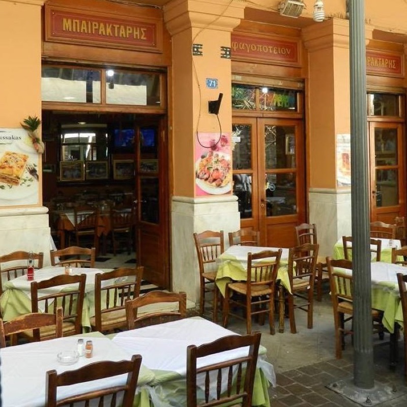 Bairaktaris restaurant Monastiraki Square Athens