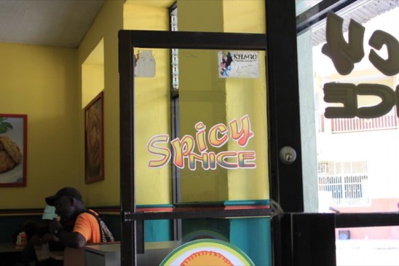 Spicy Nice patties in Falmouth, Jamaica