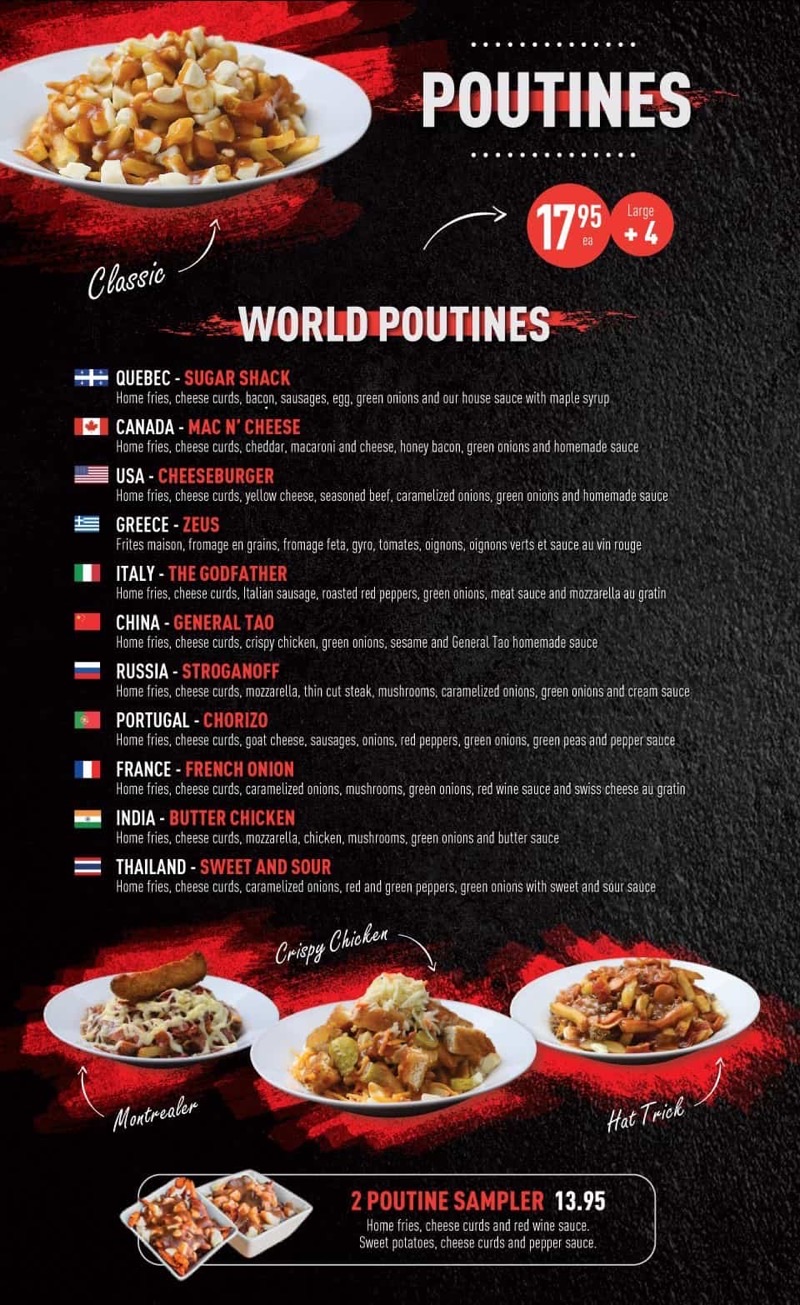 Poutineville in 1365 Ontario St E, Centre-Sud